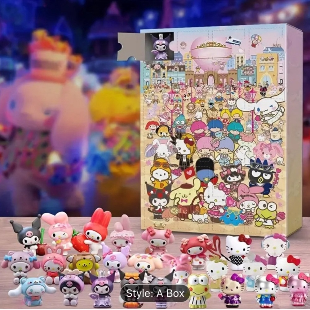 Sanrio Character Figurine Set - Multicolor